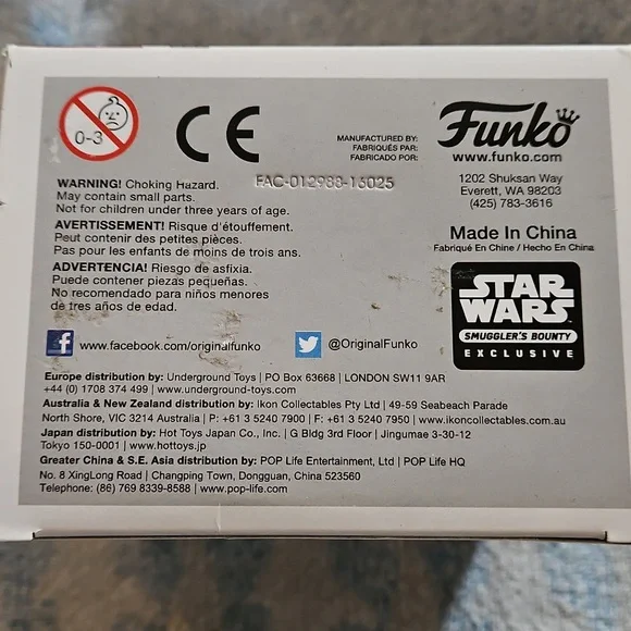 Star Wars Pop! Red Snaggletooth Figure #70 - Picture 6 of 7